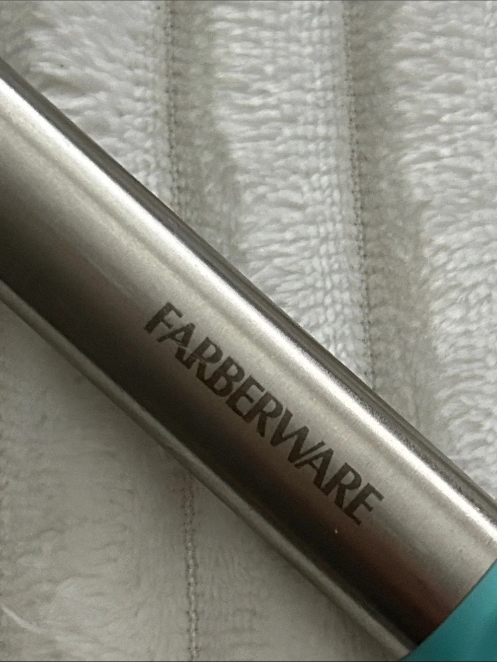 Farberware Aqua Silicone Slotted Turner Spatula
